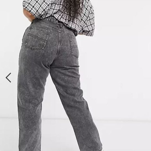 ASOS | Women’s | COLLUSION x005 Plus Straight Leg Jeans -Washed Black | Size: 14 - Picture 8 of 9
